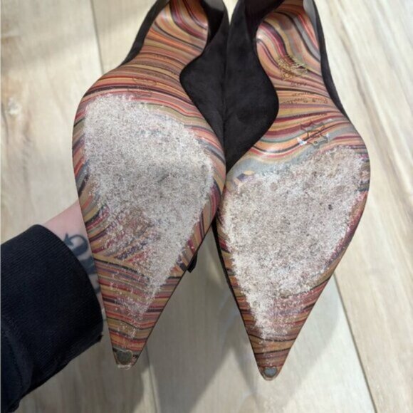 GORGEOUS PAUL SMITH HEELS WITH TASSEL- size 10.5 - Picture 5 of 10